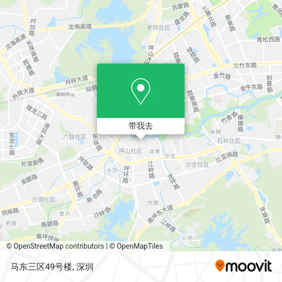 马东三区49号楼地图