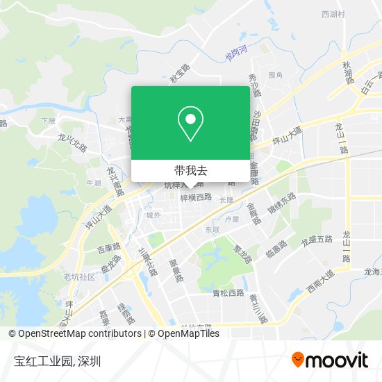 宝红工业园地图