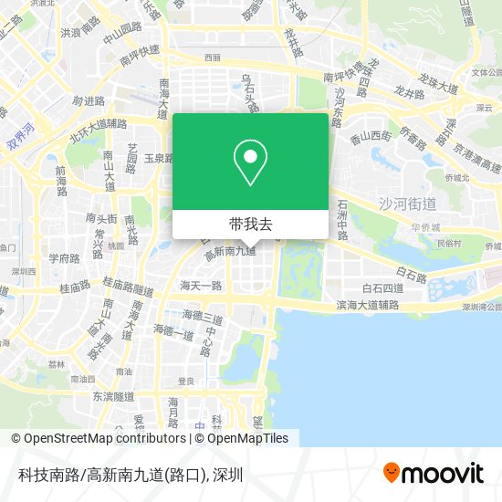 科技南路/高新南九道(路口)地图