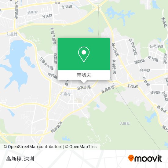 高新楼地图