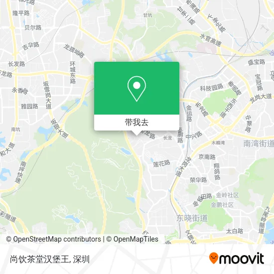 尚饮茶堂汉堡王地图