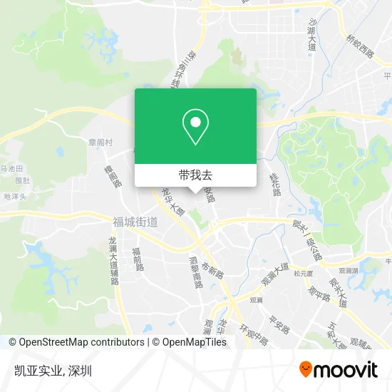 凯亚实业地图