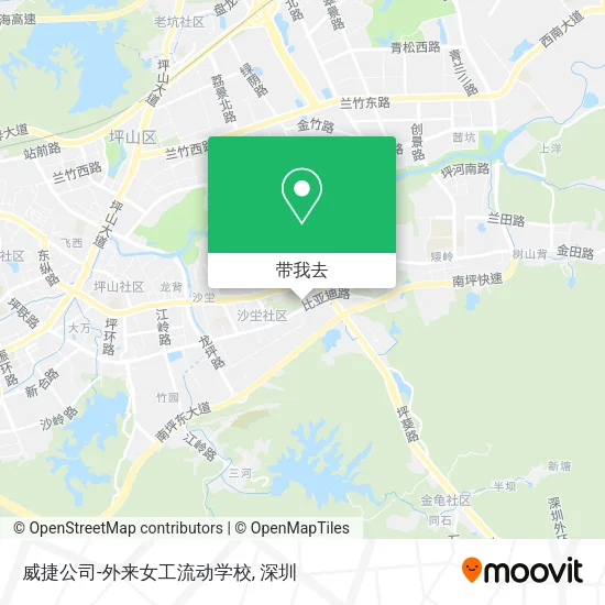 威捷公司-外来女工流动学校地图