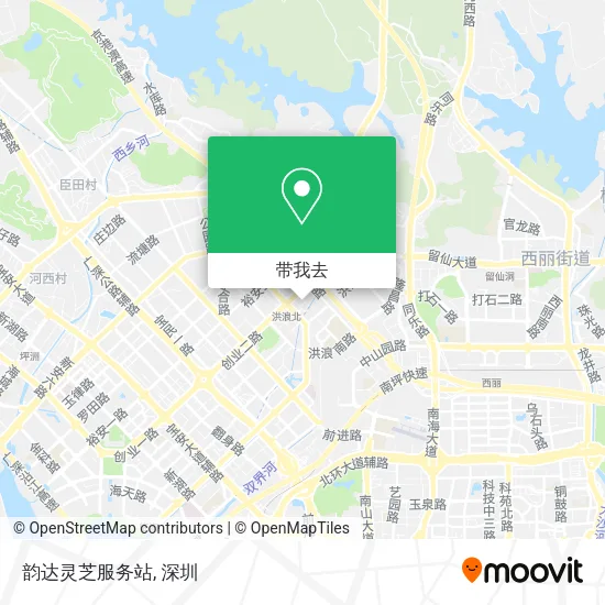 韵达灵芝服务站地图