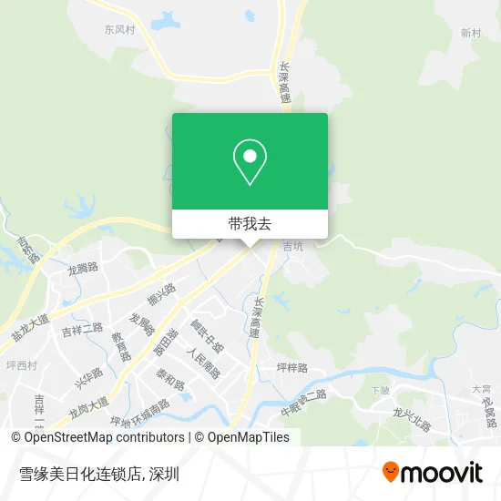 雪缘美日化连锁店地图