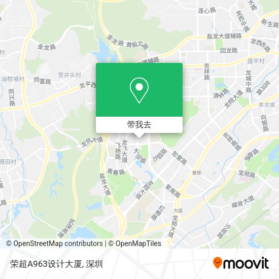 荣超A963设计大厦地图