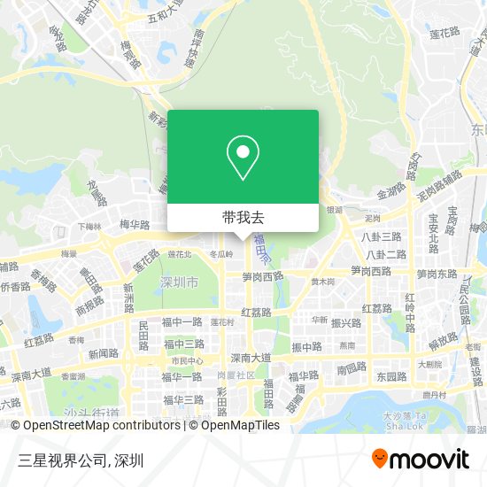 三星视界公司地图