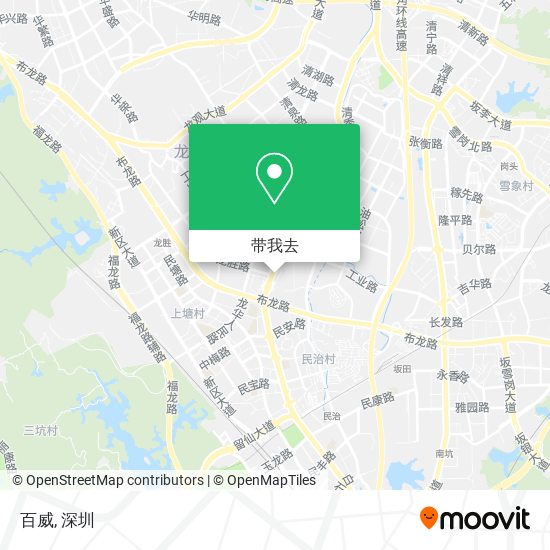 百威地图
