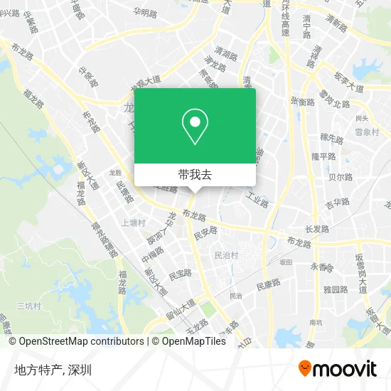 地方特产地图