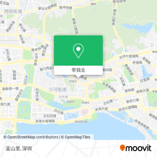 蓝山里地图