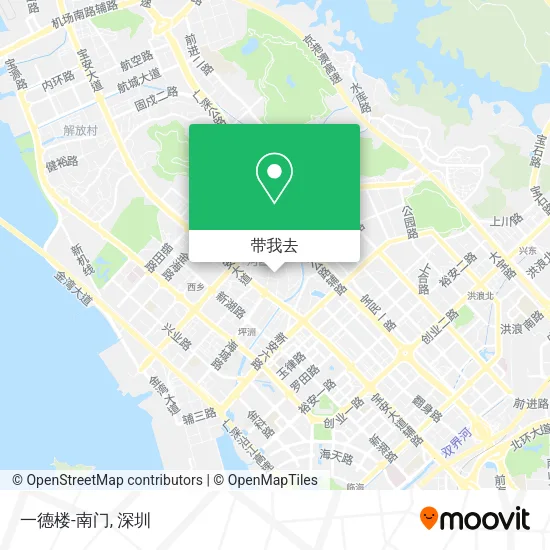 一德楼-南门地图