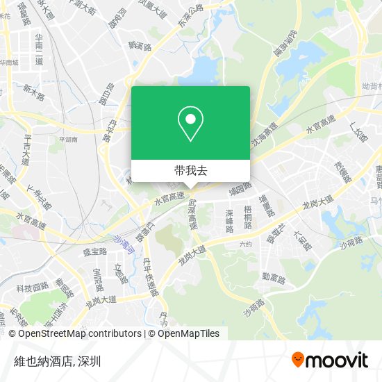 維也納酒店地图