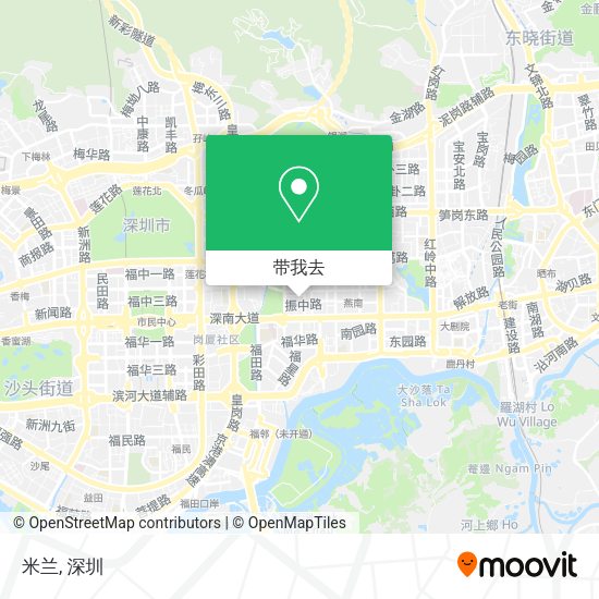 米兰地图