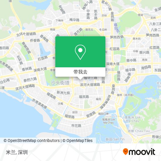 米兰地图