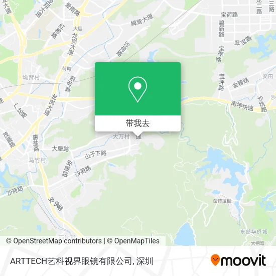 ARTTECH艺科视界眼镜有限公司地图