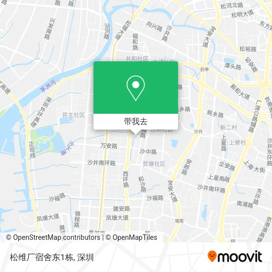松维厂宿舍东1栋地图
