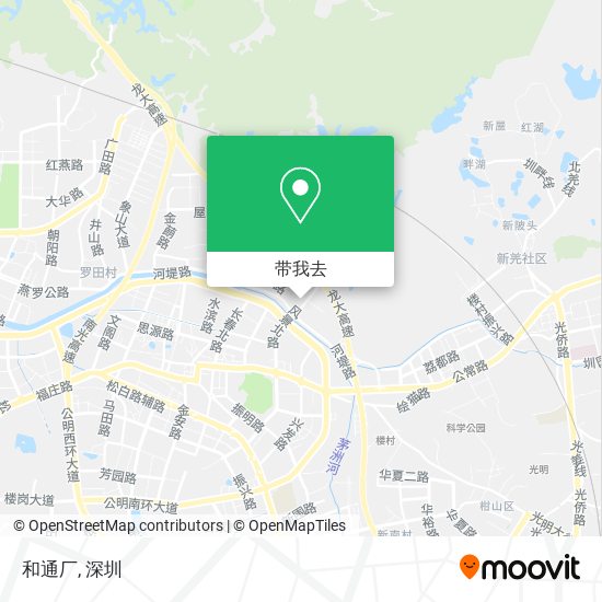 和通厂地图