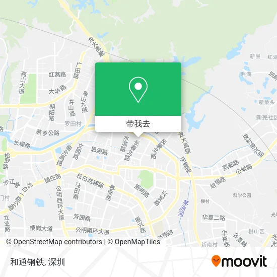 和通钢铁地图