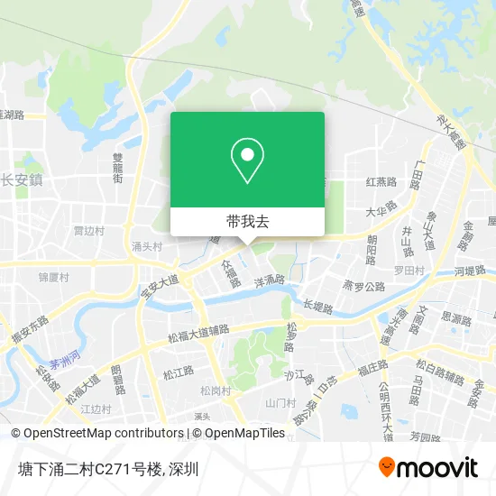 塘下涌二村C271号楼地图