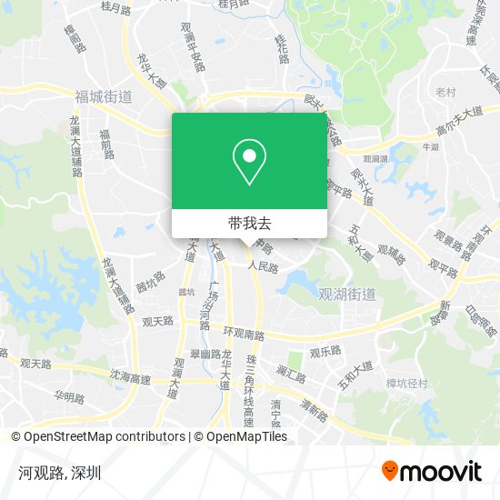 河观路地图