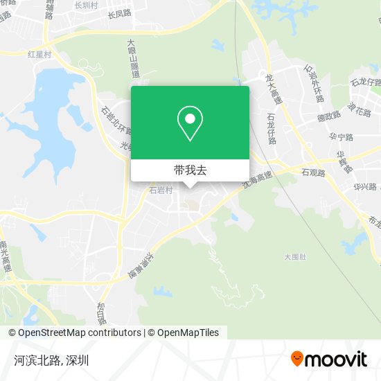 河滨北路地图
