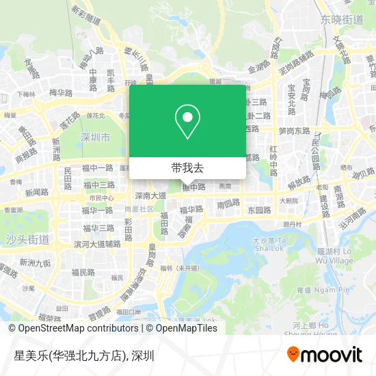 星美乐(华强北九方店)地图