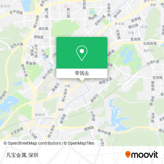 凡宝金属地图