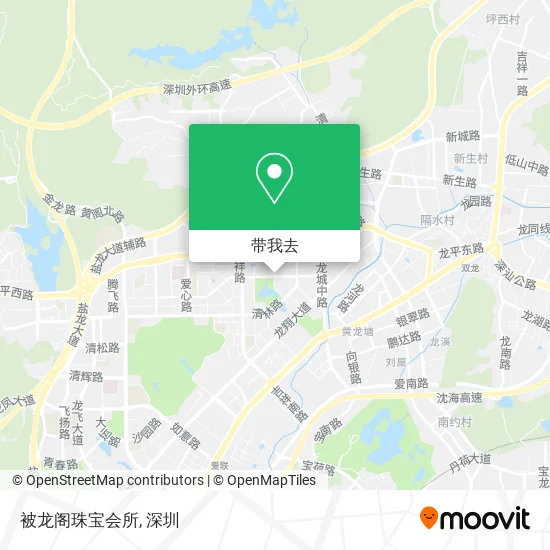 被龙阁珠宝会所地图