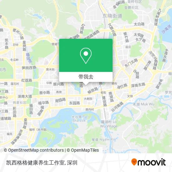 凯西格格健康养生工作室地图