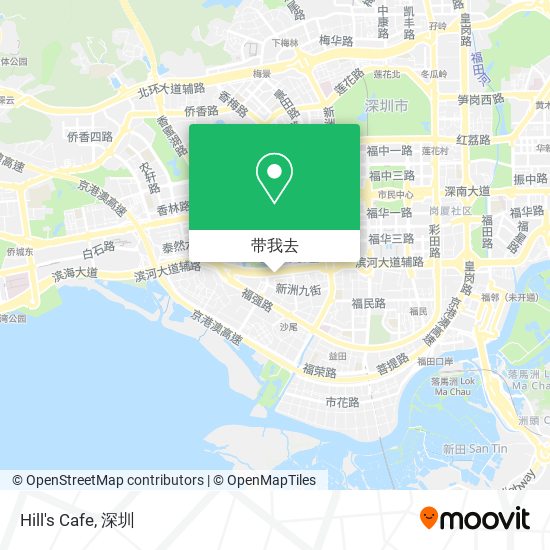 Hill's Cafe地图