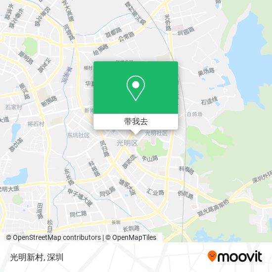 光明新村地图