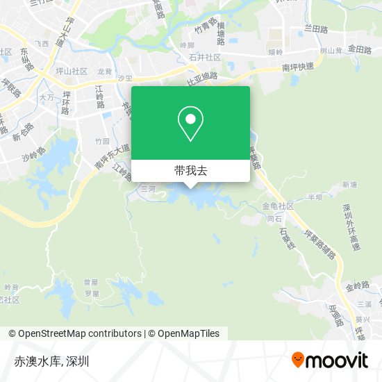 赤澳水库地图