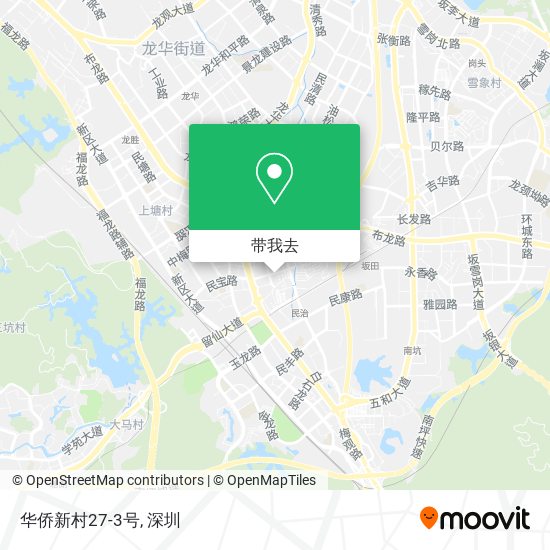 华侨新村27-3号地图