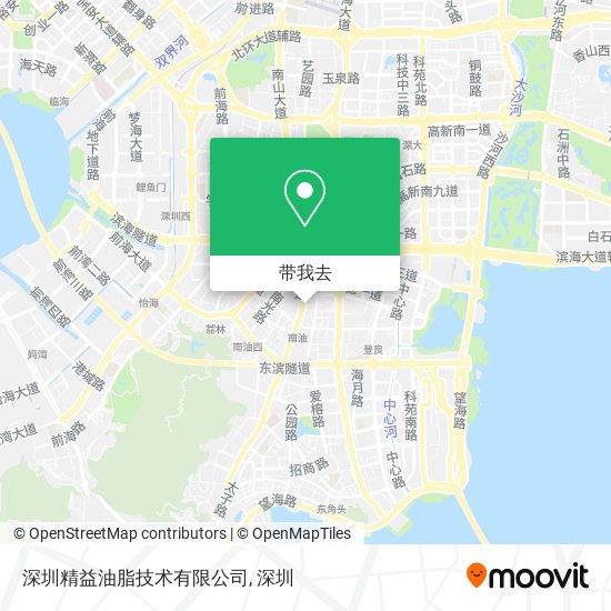 深圳精益油脂技术有限公司地图