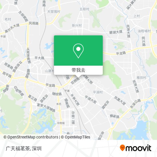 广天福茗茶地图