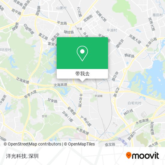 洋光科技地图