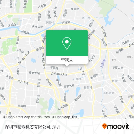 深圳市精瑞机芯有限公司地图