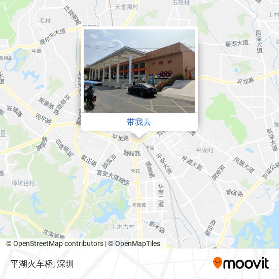 平湖火车桥地图
