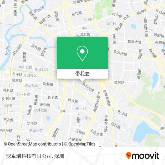 深卓瑞科技有限公司地图
