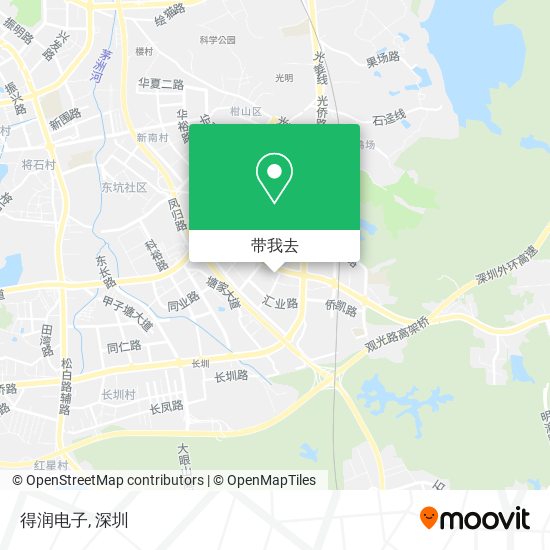 得润电子地图