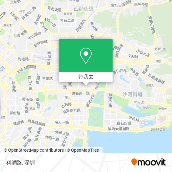 科润路地图