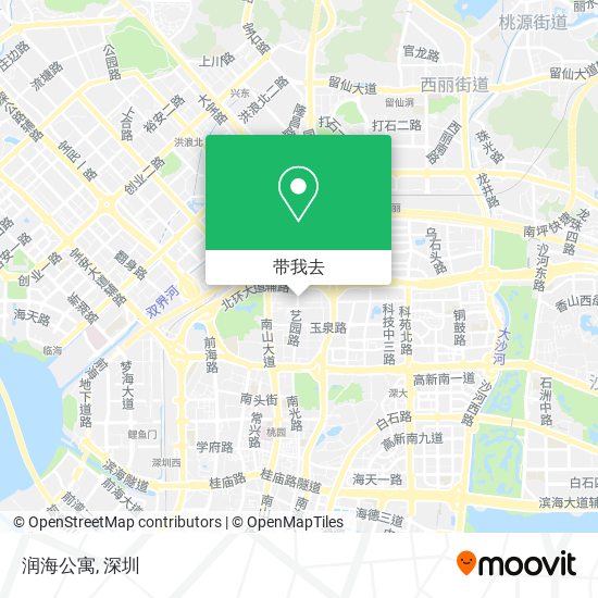 润海公寓地图