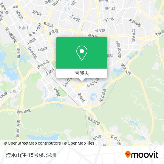 滢水山莊-15号楼地图