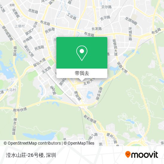 滢水山莊-26号楼地图