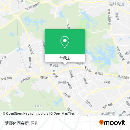 梦都休闲会所地图