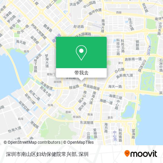 深圳市南山区妇幼保健院常兴部地图