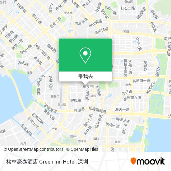 格林豪泰酒店 Green Inn Hotel地图