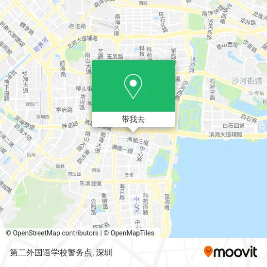第二外国语学校警务点地图