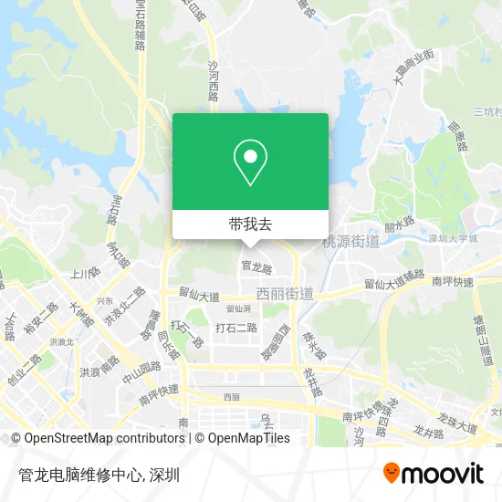 管龙电脑维修中心地图