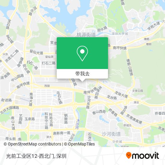 光前工业区12-西北门地图